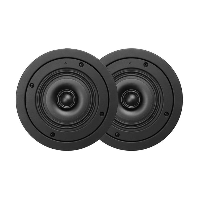 OSD R62SS Black 6.5" Performance Super Shallow In-Ceiling Speakers (Pair)